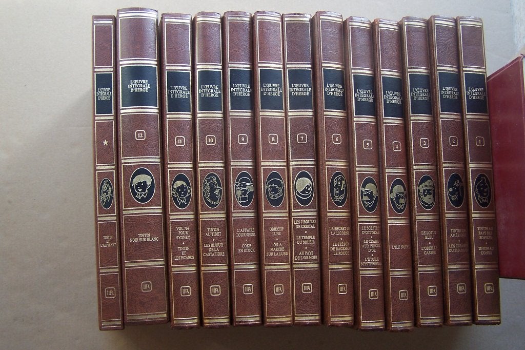 Tintin - Albums Rombaldi - Série complète - 13 Tomes TTBE, Livres, Plusieurs BD, Enlèvement ou Envoi, Utilisé