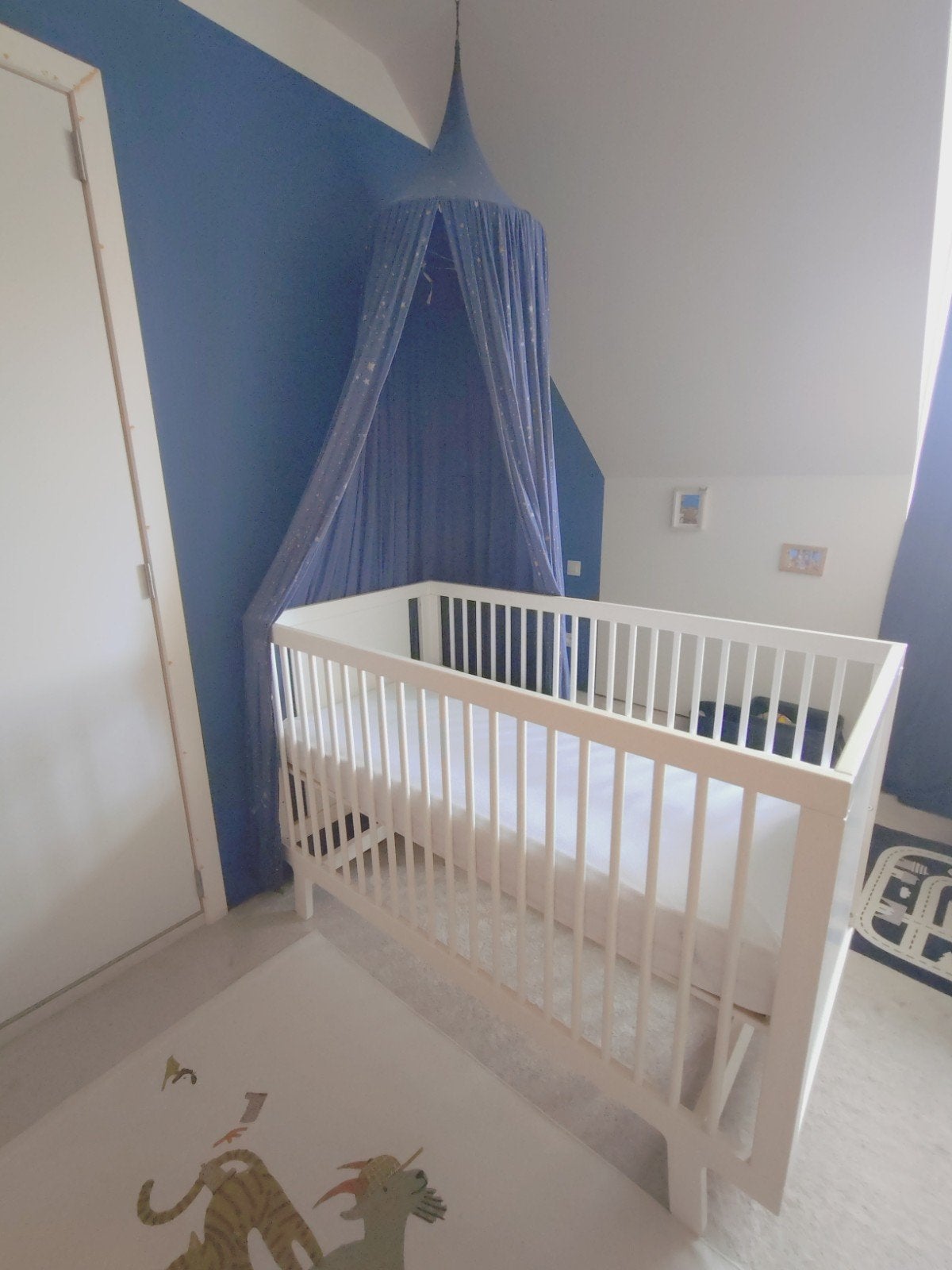 oeuf NYC sparrow crib + conversion kit, Enlèvement, Utilisé, Garçon ou Fille