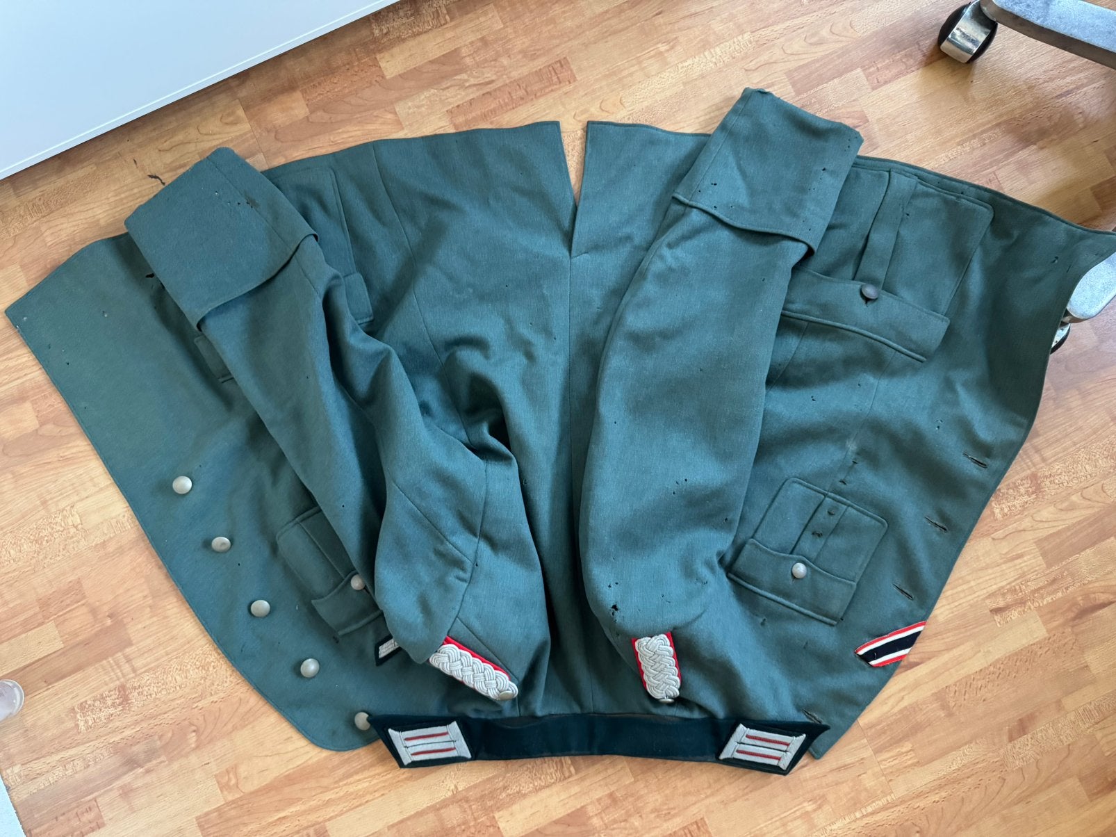 Uniformjas reichswehr heer majoor artillerie, Verzamelen, Ophalen of Verzenden