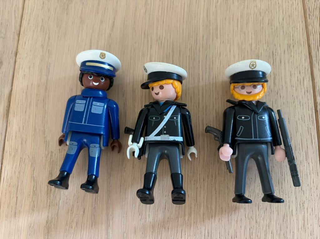 Playmobil politie mannetjes, Kinderen en Baby's, Speelgoed | Playmobil, Ophalen of Verzenden, Los Playmobil