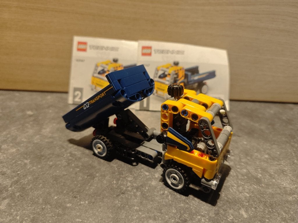 Lego Technic - Kiepwagen (42147), Lego, Inclusief instructies, Ophalen of Verzenden, Zo goed als nieuw
