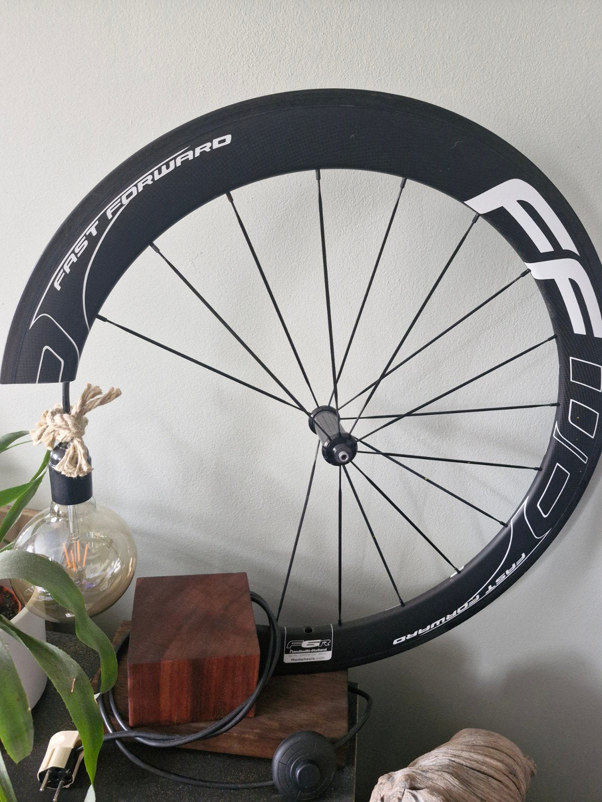 Lampe de roue de vélo design faite main, Enlèvement