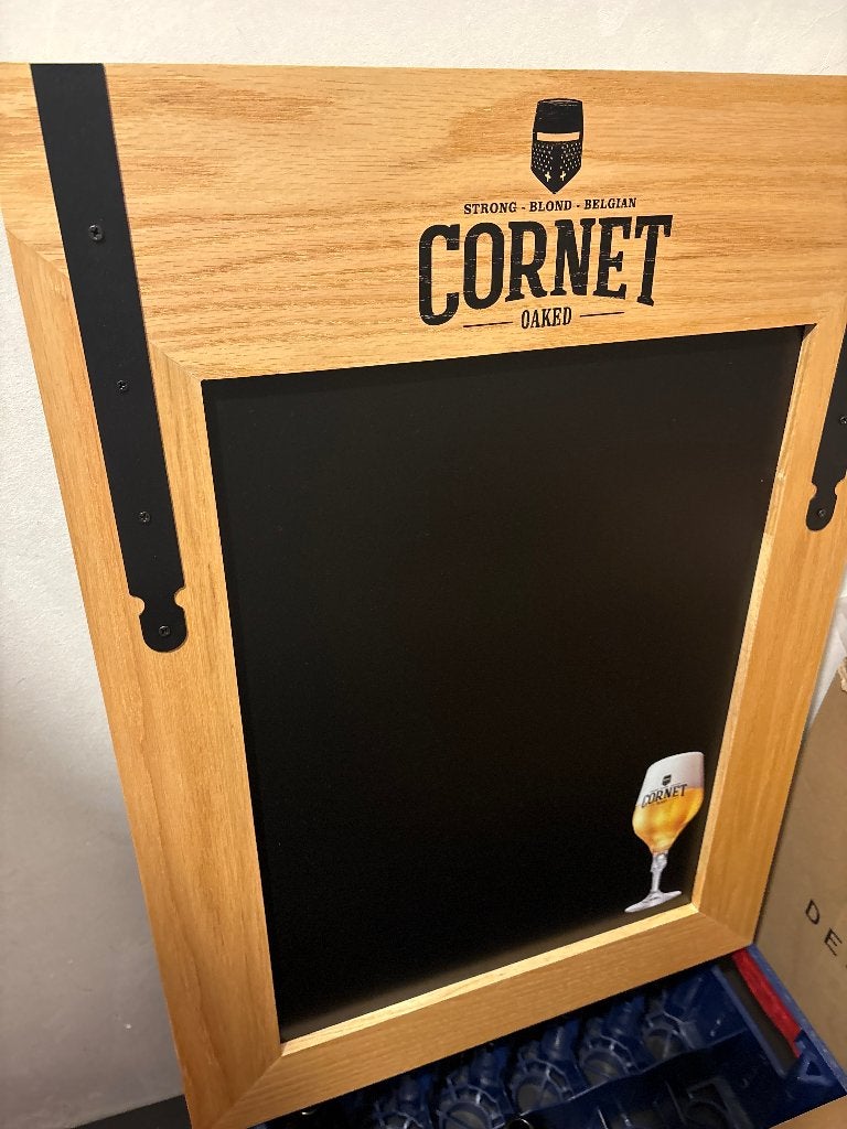 Cornet reclame, Verzamelen, Biermerken, Ophalen, Nieuw