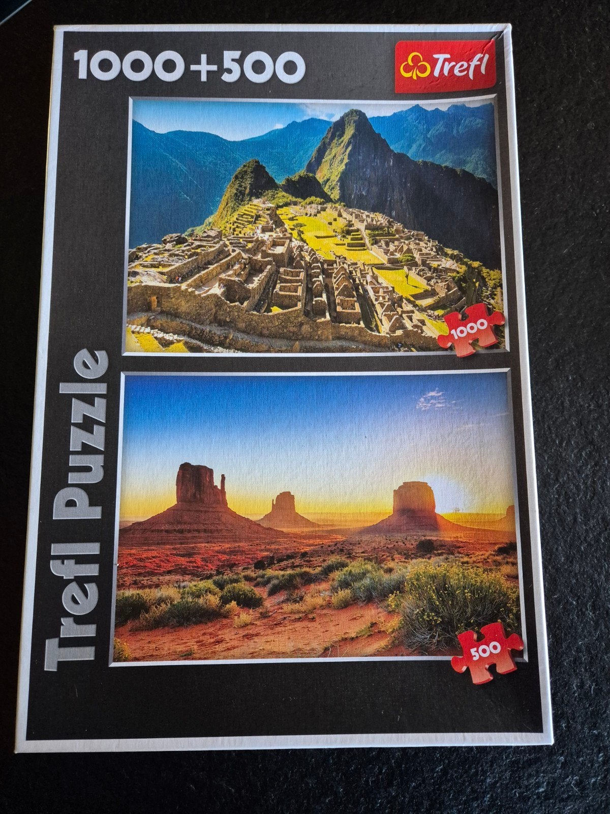 Puzzel 1000 + 500 stuks, Hobby en Vrije tijd, Denksport en Puzzels, Ophalen