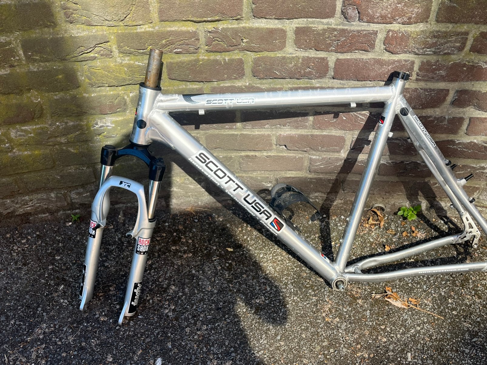 Cadre Alu vtt Scott, Fietsen en Brommers, Fietsonderdelen, Ophalen, Zo goed als nieuw, Frame