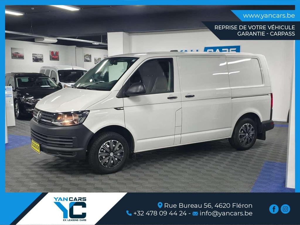 Volkswagen T6 TRANSPORTER • SORTIMO • 3PL CUIR • CLIM, Auto's, Bestelwagens en Lichte vracht, Voorwielaandrijving, 75 kW, Gebruikt