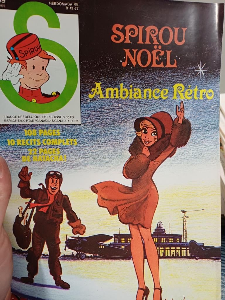 Plusieurs spirou ancien, Enlèvement ou Envoi