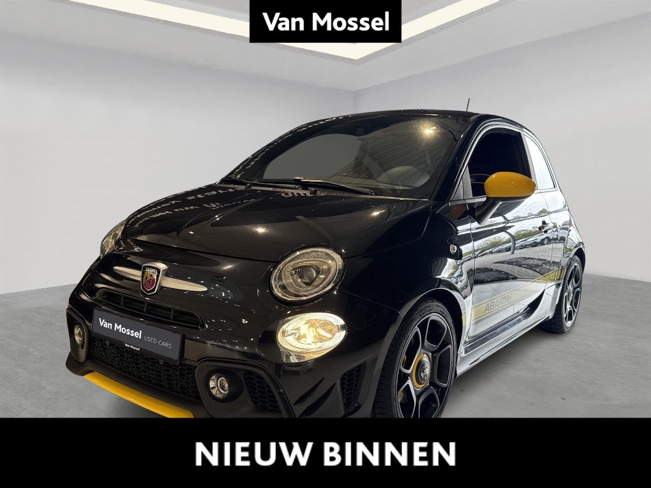 Abarth 500 1.4 T-Jet 595 118kW Pista, Auto's, Voorwielaandrijving, 4 zetels, Stof, Euro 6