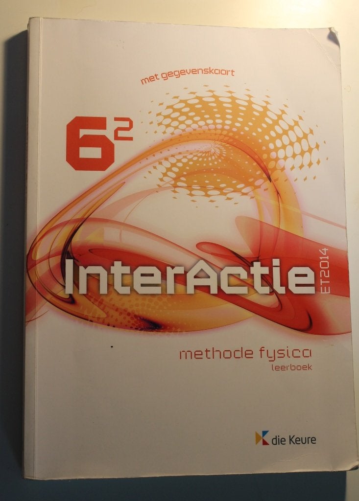InterActie 6.2 methode fysica, Boeken, Schoolboeken, Ophalen of Verzenden, Gelezen, Natuurkunde, Leo Van Echelpoel e.a.