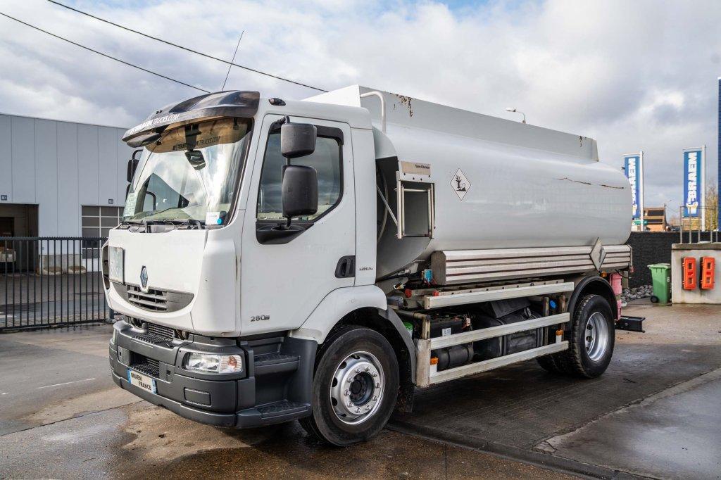 Renault MIDLUM 280+TANK 12.500L/5 Comp., Achat, Entreprise, Diesel, Air conditionné