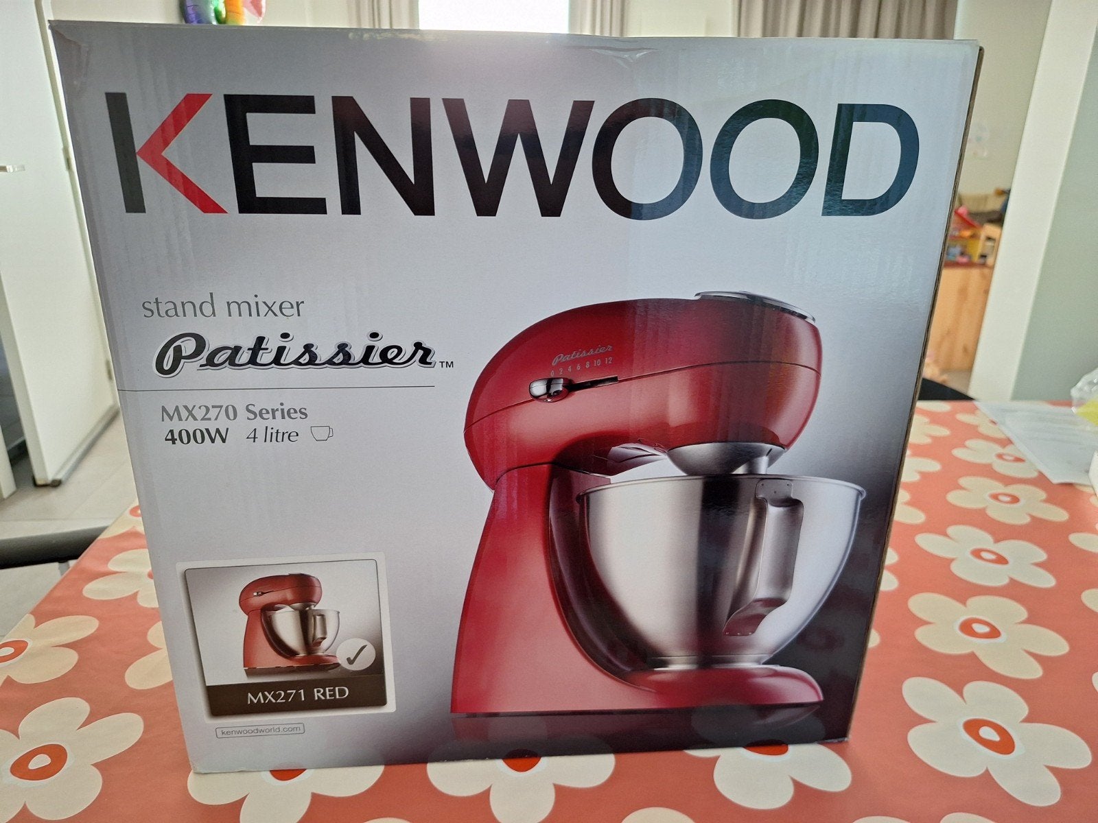 Kenwood staande mixer patissier MX270 Series, Electroménager, 4 litres ou plus, Enlèvement, Neuf, 3 vitesses ou plus