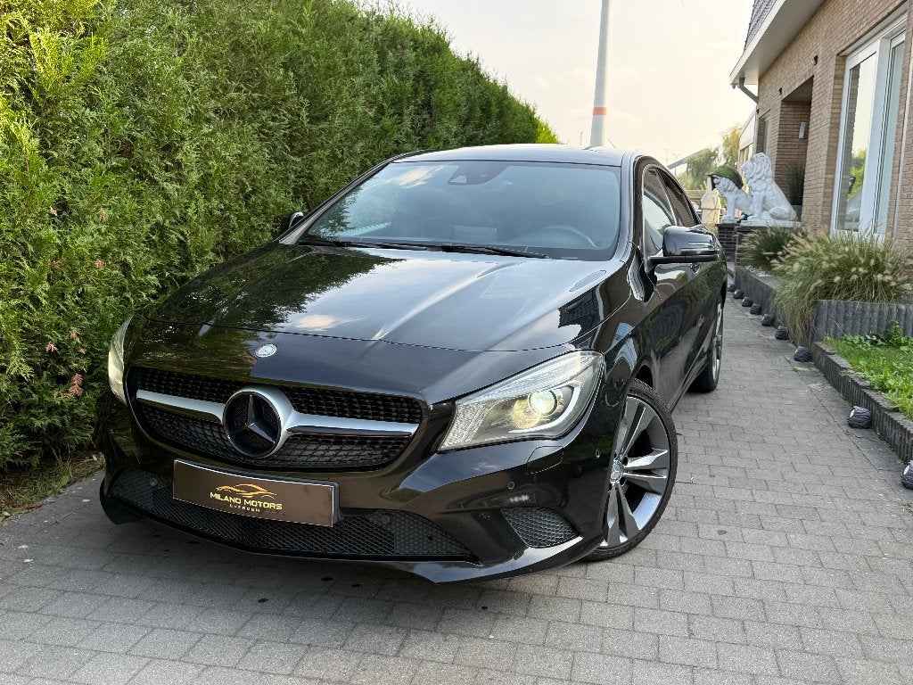 Mercedes-Benz CLA250 Automaat, Auto's, CLA, 4 cilinders, Zwart, Leder