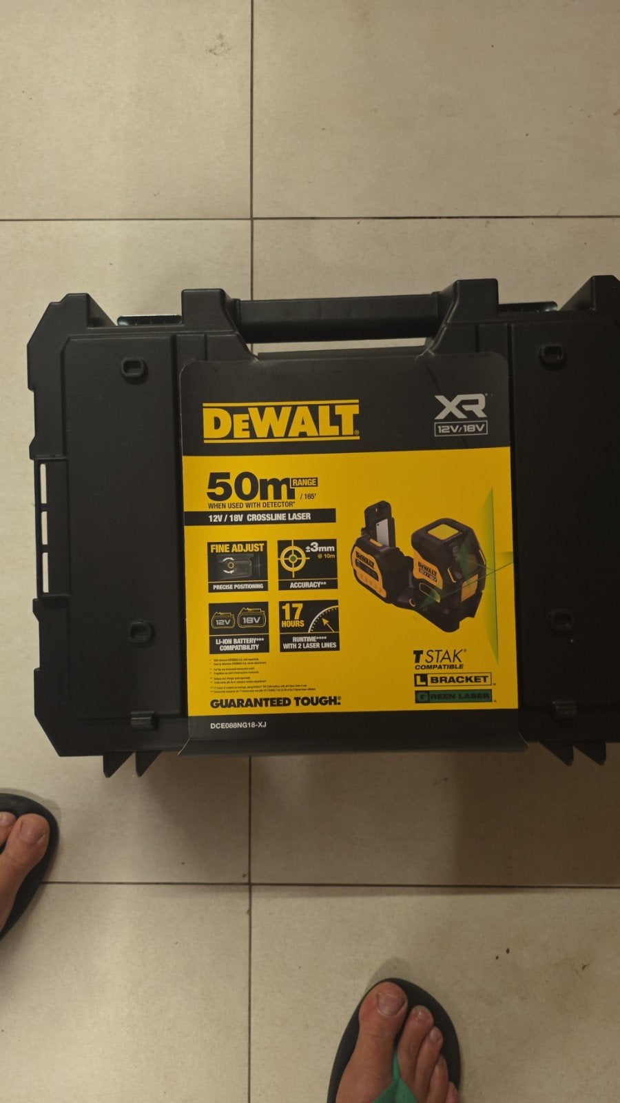18v Dewalt laser, Doe-het-zelf en Bouw, Ophalen of Verzenden