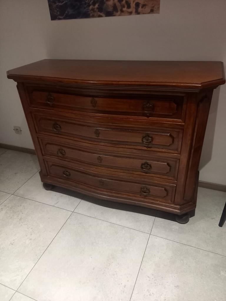 Commode merisier massif, Enlèvement