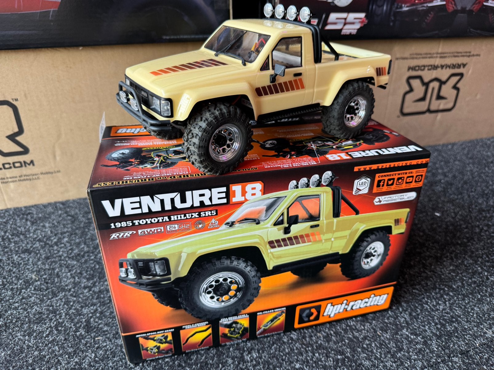 Hpi Venture 1/18 Brushless versie Als Nieuw, Ophalen of Verzenden, Zo goed als nieuw