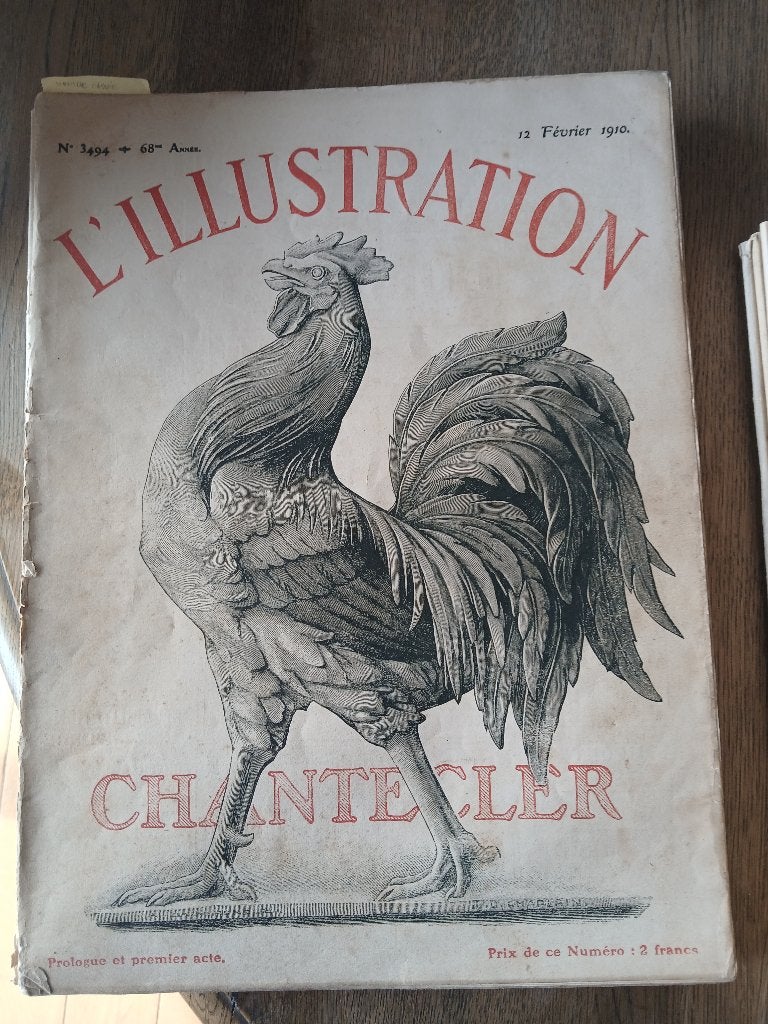 Tijdschrift L'Illustration 12 februari 1910 (nr. 3494), Verzamelen, Ophalen, Krant