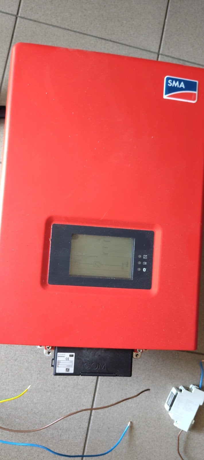 Omvormer - tot 3,5Kw zonnepanelen, Doe-het-zelf en Bouw, Ophalen, Gebruikt