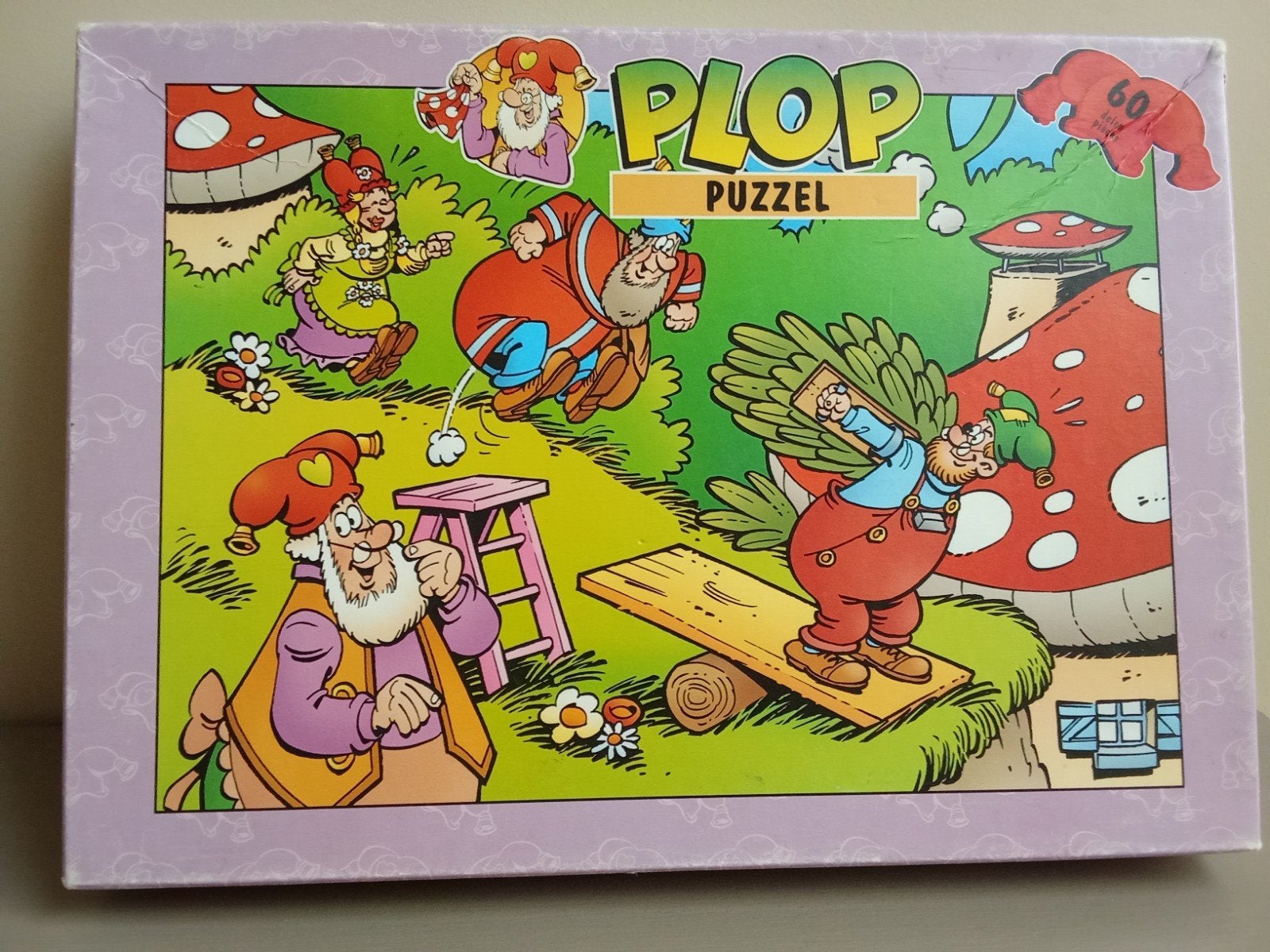 3 vintage puzzels PLOP, Ophalen
