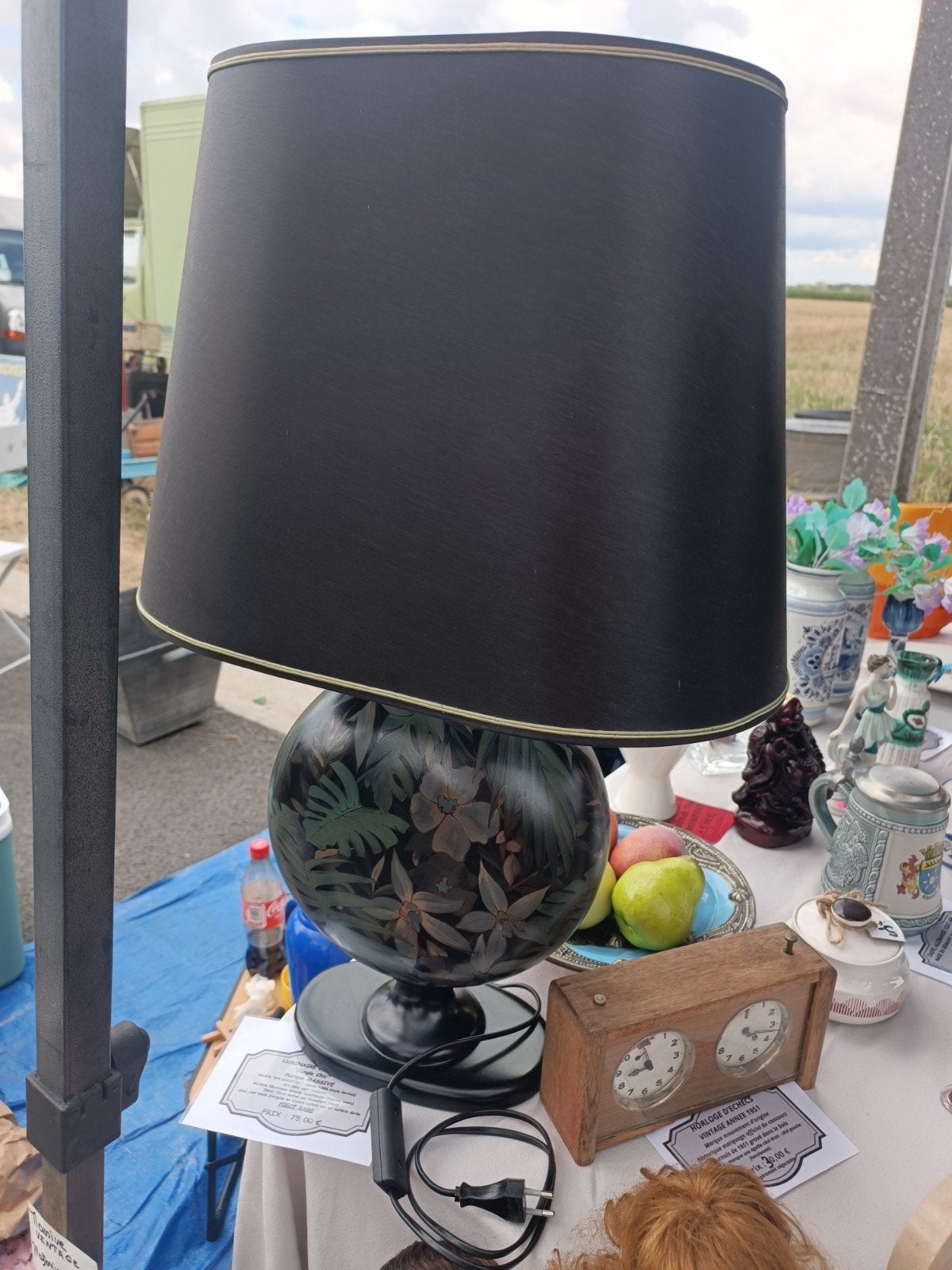 lampe sur pied vintage années 80, Enlèvement ou Envoi