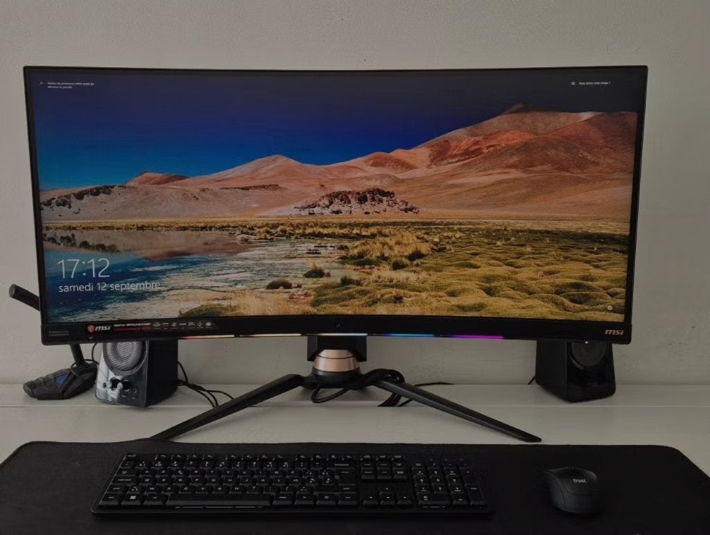Pc windows 10 Intel Core i7 + écran gamer MSI, Enlèvement, Utilisé, 16 GB, 3 à 4 Ghz