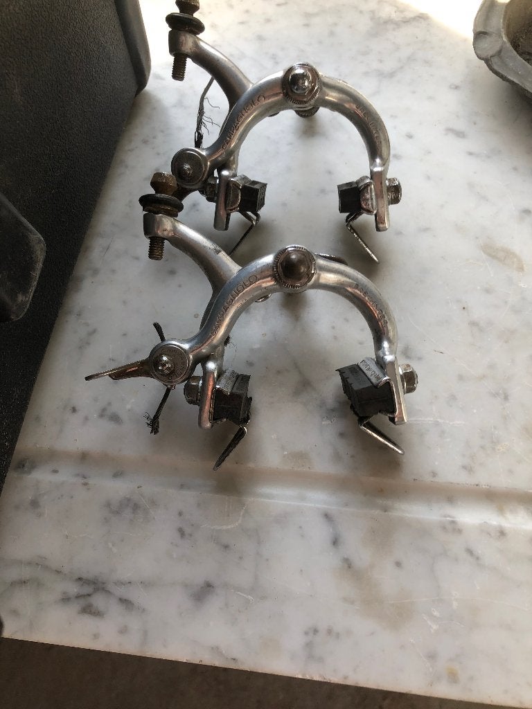Vintage remmen van het merk Campagnolo, Enlèvement, Freins