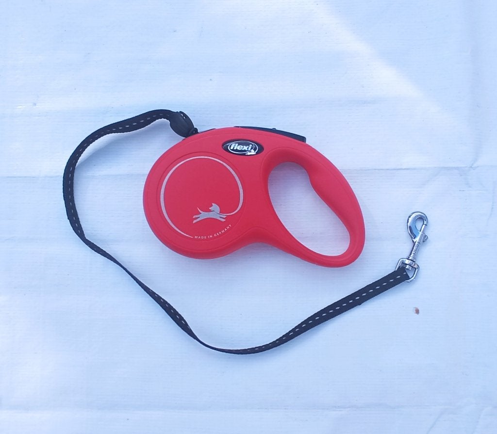 Laisse enrouleur Fléxi classic s Lg 5 m pour petit chien, Enlèvement, Comme neuf, Laisse pour chien