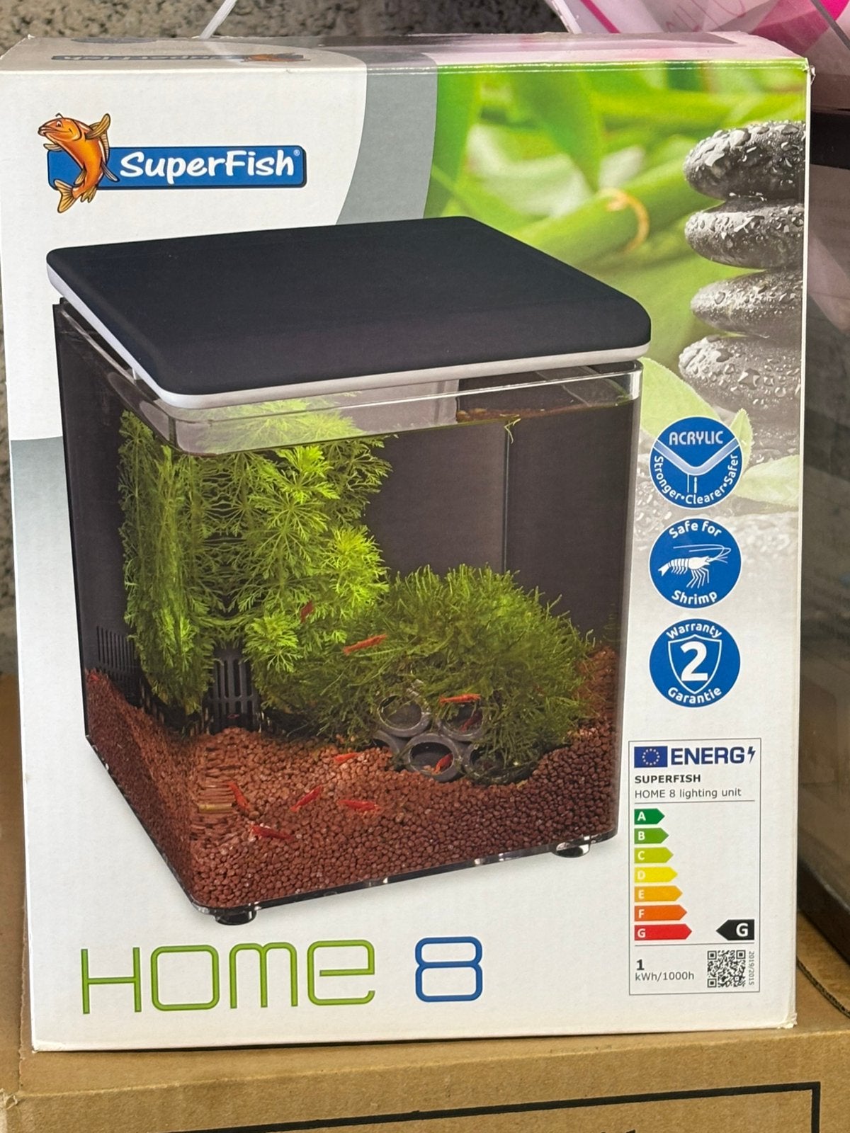 Kleine aquarium, Ophalen, Gebruikt, Superfish, Inclusief deksel