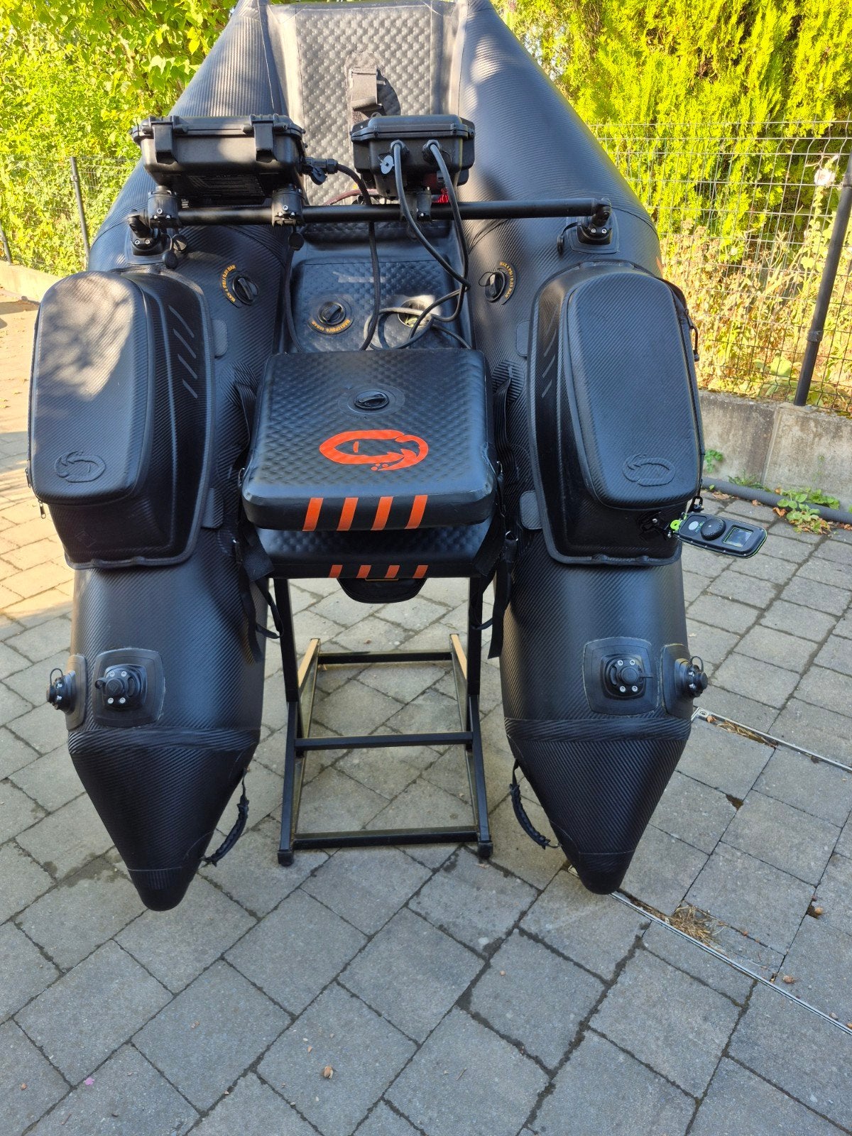 ensemble complet très haut de gamme float tubes motorisé, Ophalen, Zo goed als nieuw, Complete set
