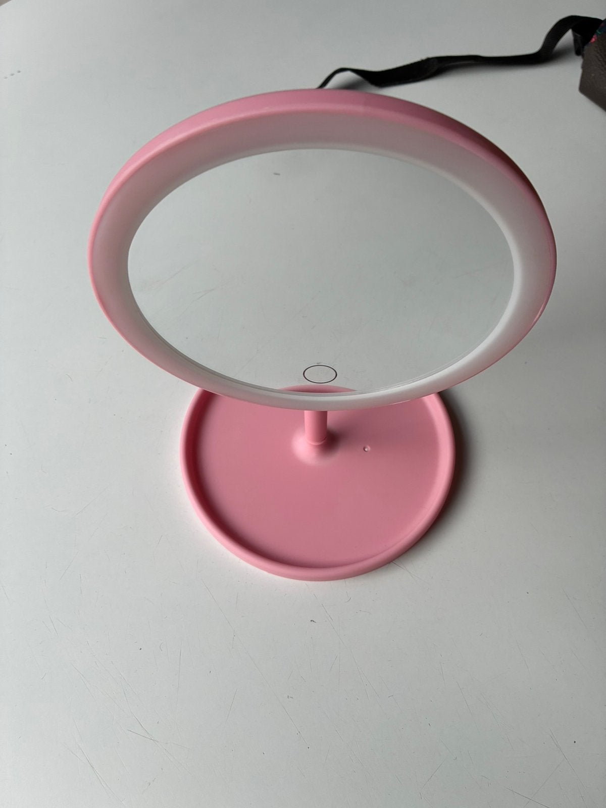 Spiegel, Minder dan 50 cm, Rond, Ophalen of Verzenden, Zo goed als nieuw