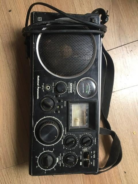 Panasonic GX500 Wereld ontvanger uit erfenis Opknapper., Audio, Tv en Foto, Radio's, Ophalen of Verzenden, Gebruikt