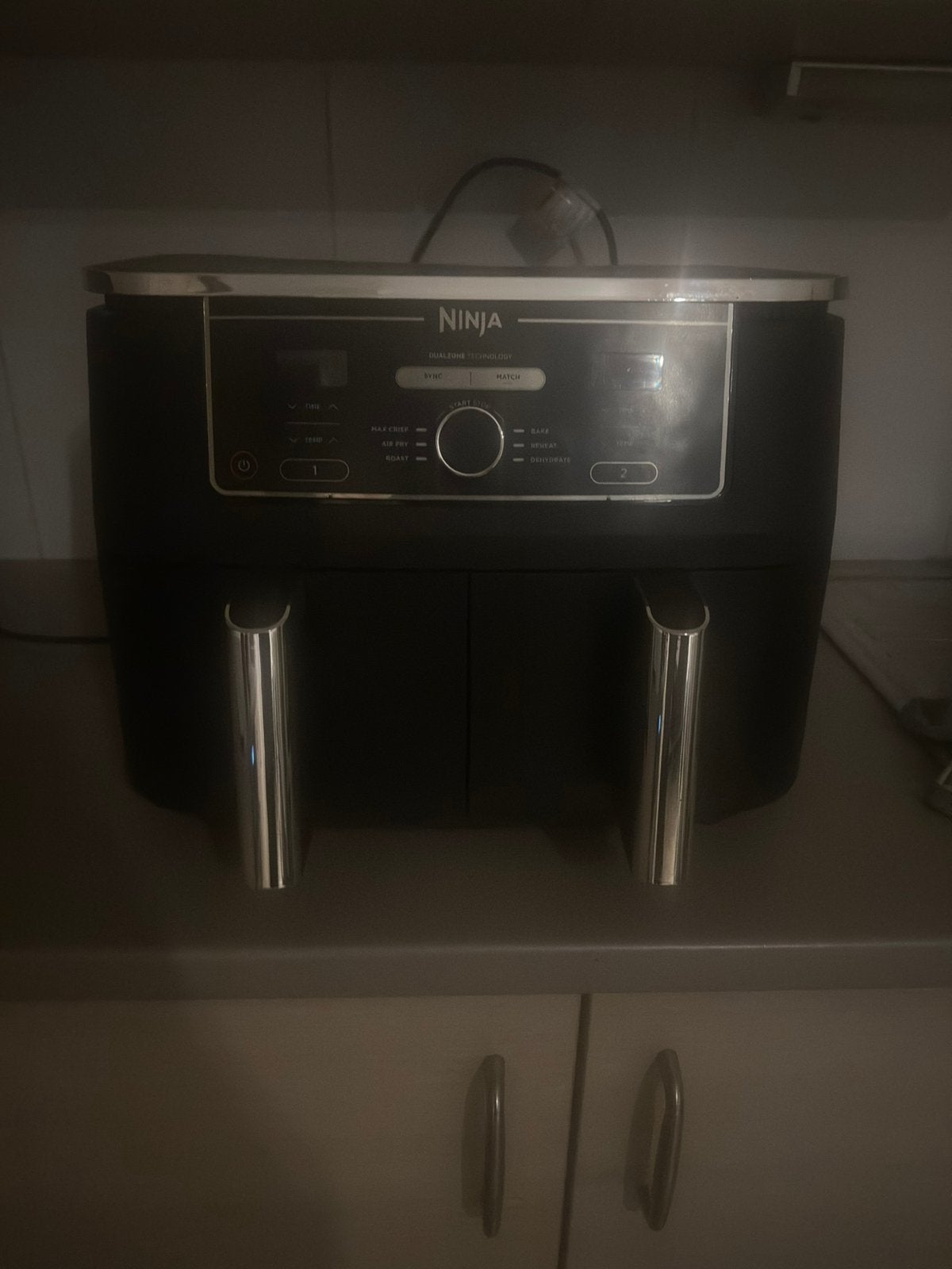 Ninja dual zone 400, Ophalen of Verzenden, Zo goed als nieuw, Airfryer