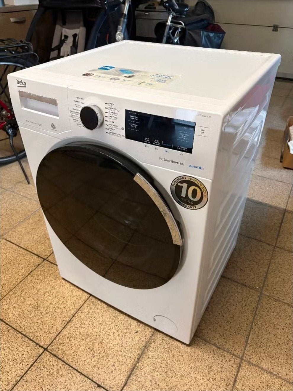 beko lave linge  10KG A+++ 1400T  parfait état, Elektronische apparatuur, Ophalen
