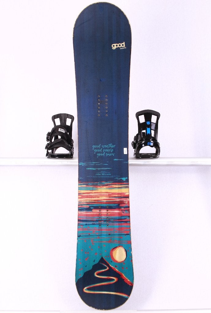 Planche à neige GOODBOARDS CHILLER WIDE 162 ; 163 cm, double, Envoi, Utilisé, Planche