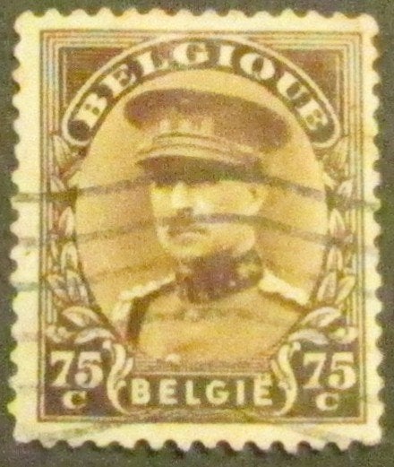 75 centimen OBC 341a afgestempeld, Met stempel, Koninklijk huis, Frankeerzegel, Ophalen of Verzenden