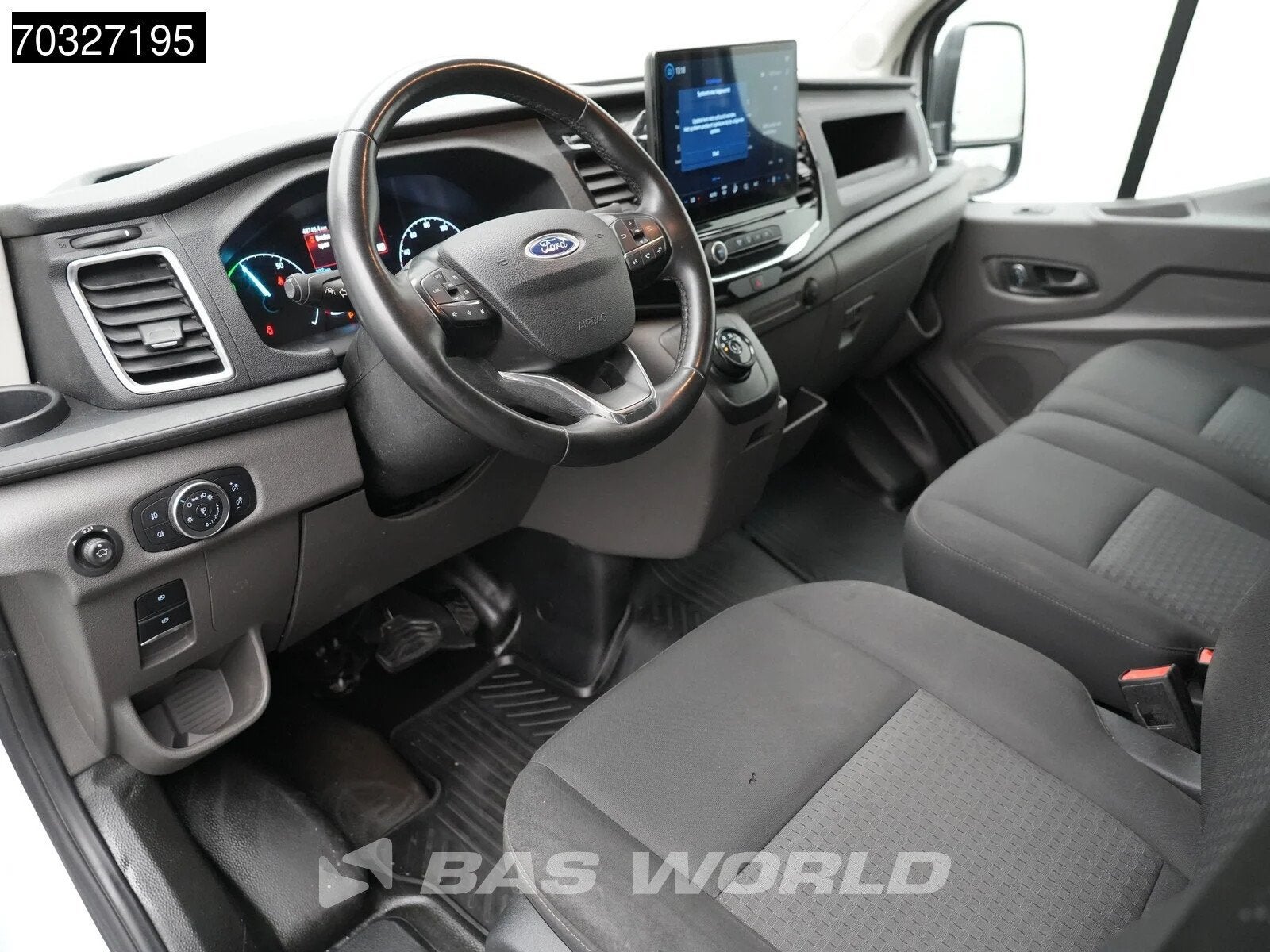 Ford e-Transit 184pk Elektrisch 68kWh 317km WLTP L2H2 Navi A, Automaat, Stof, Gebruikt, Parkeersensor