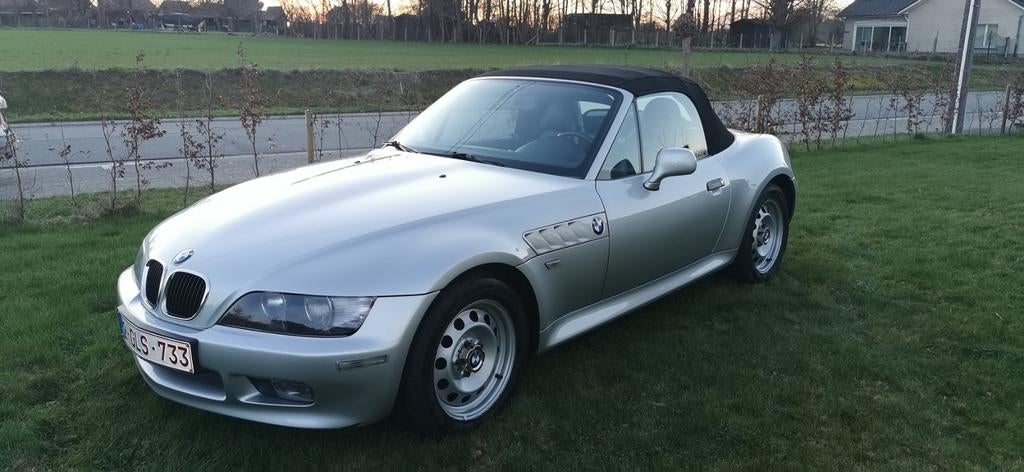 BMW Z3 Cabrio Roadster 1895cc 44dkm, Auto's, Airbags, Achterwielaandrijving, Zwart, 4 cilinders