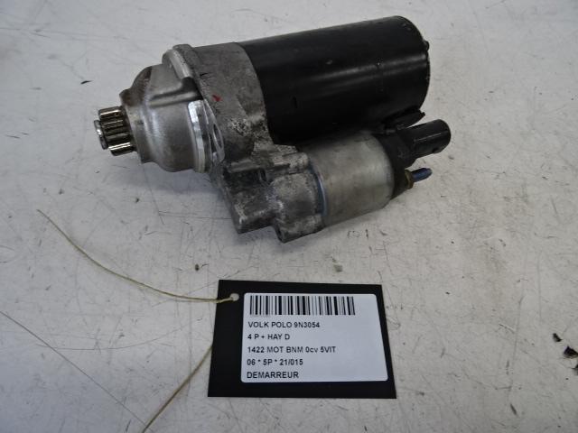 STARTMOTOR Volkswagen Polo IV (9N1 / 2/3) (02T911024), Auto-onderdelen, Gebruikt, Volkswagen