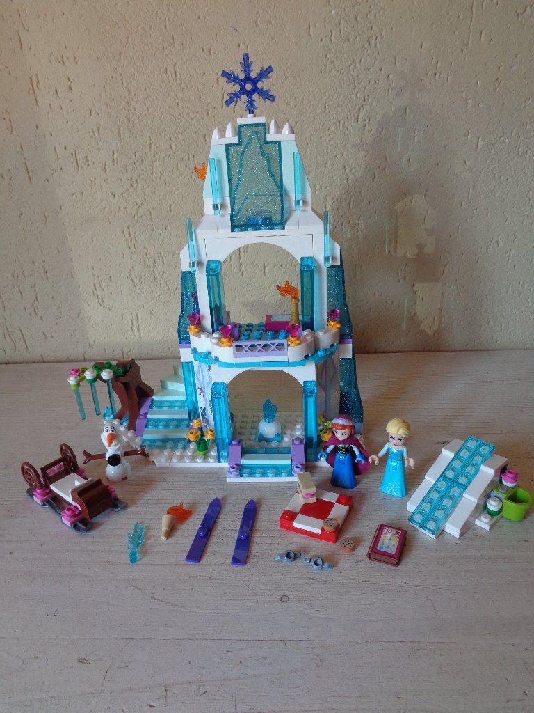 LEGO Disney Frozen Elsa's fonkelende ijskasteel 41062, Gebruikt, Lego, Ophalen of Verzenden, Disney