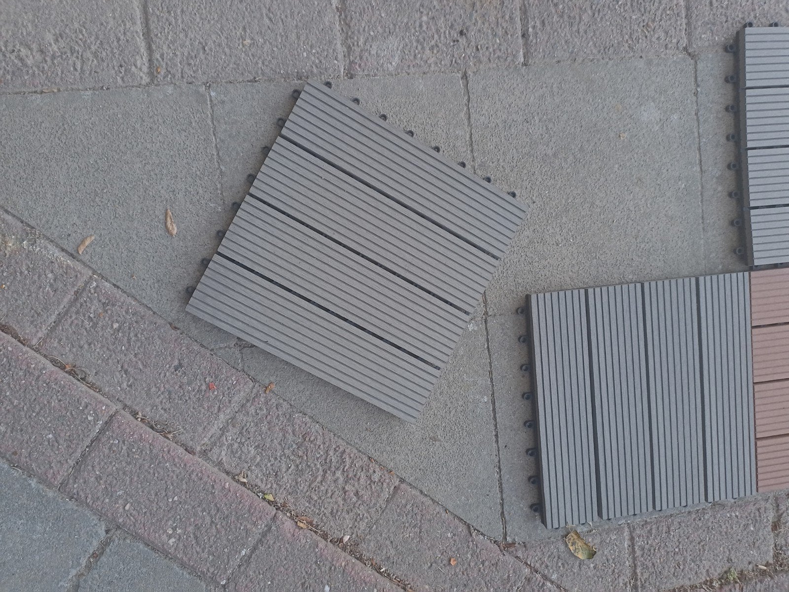 PVC tuintegels, Ophalen, Composiet, Terrastegels
