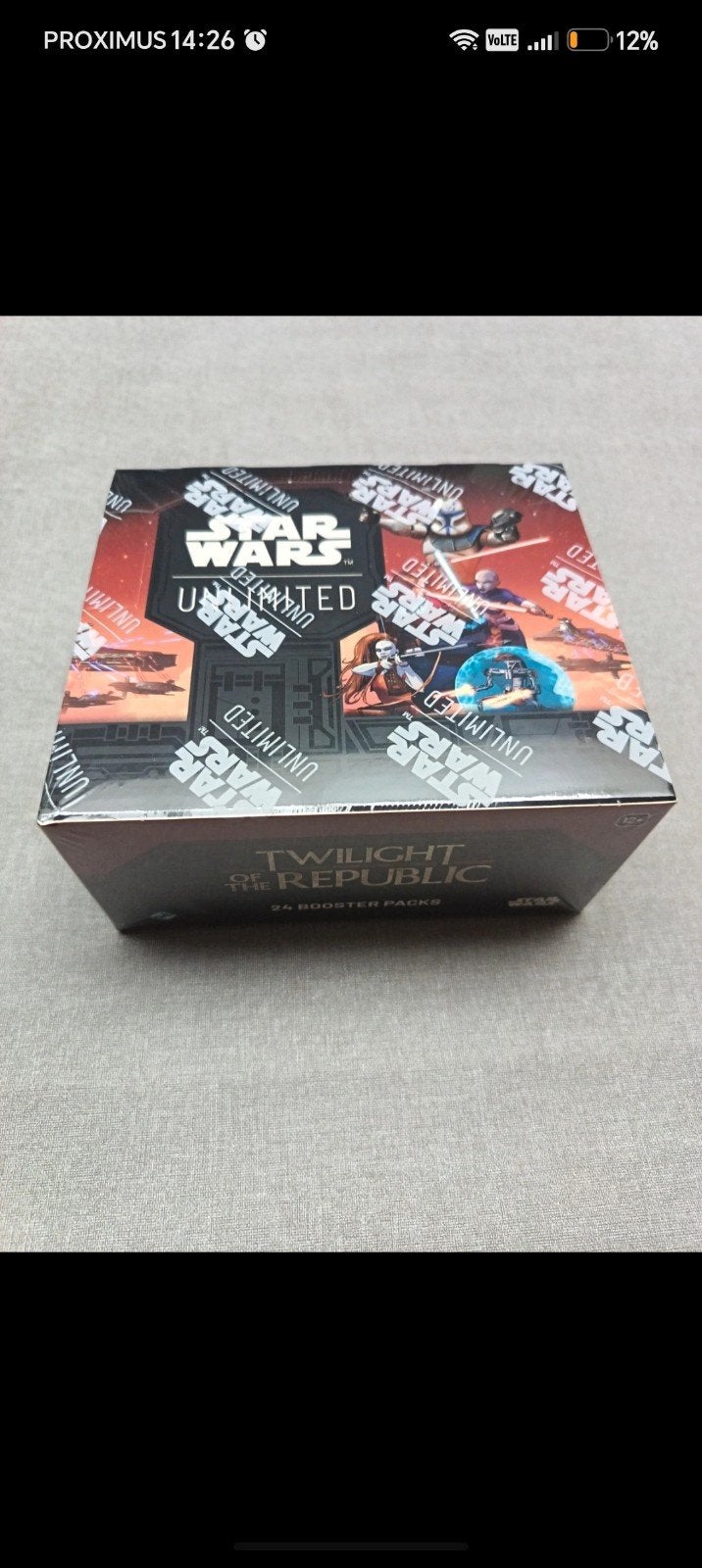 star wars booster box, Verzamelen, Ophalen of Verzenden, Nieuw, Overige typen