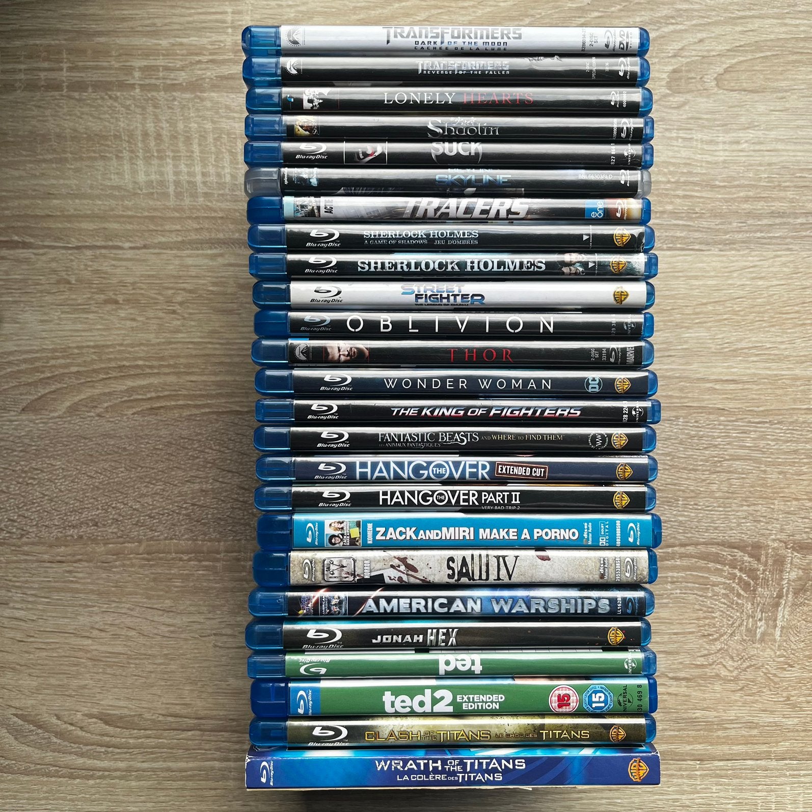 Lot 25 blurays - €2/st | 24u DEAL (eerst = eerst), CD & DVD, Enlèvement ou Envoi, Comme neuf, Blu-ray