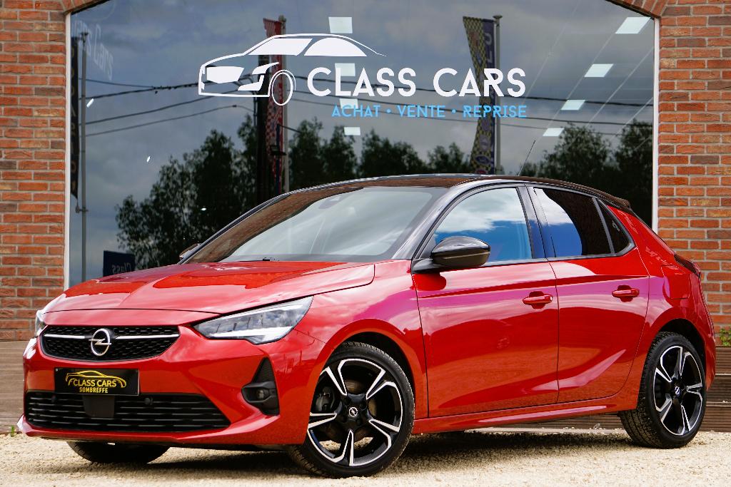 OPEL CORSA1.5 Turbo D GS Line COCKPIT 1er MAIN, Autos, Rouge, 75 kW, Achat, Euro 6