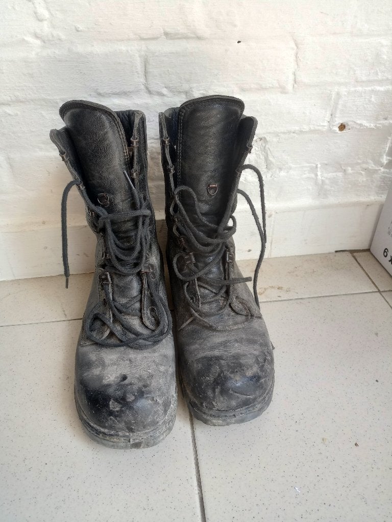 combat boot maat 44 breed stalen neus, Ophalen, Overige soorten, Kleding of Schoenen