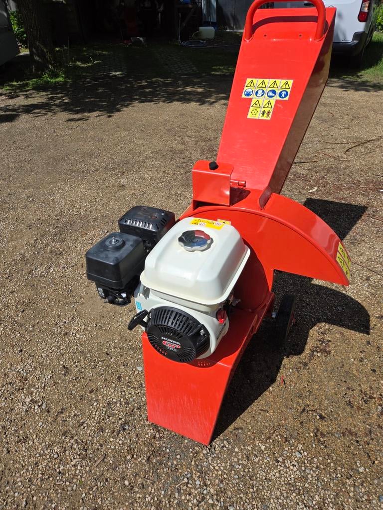 Broyeur / Hakselaar Caravaggi Bio 50, Tuin en Terras, Hakselaars, Zo goed als nieuw, Benzine, Ophalen
