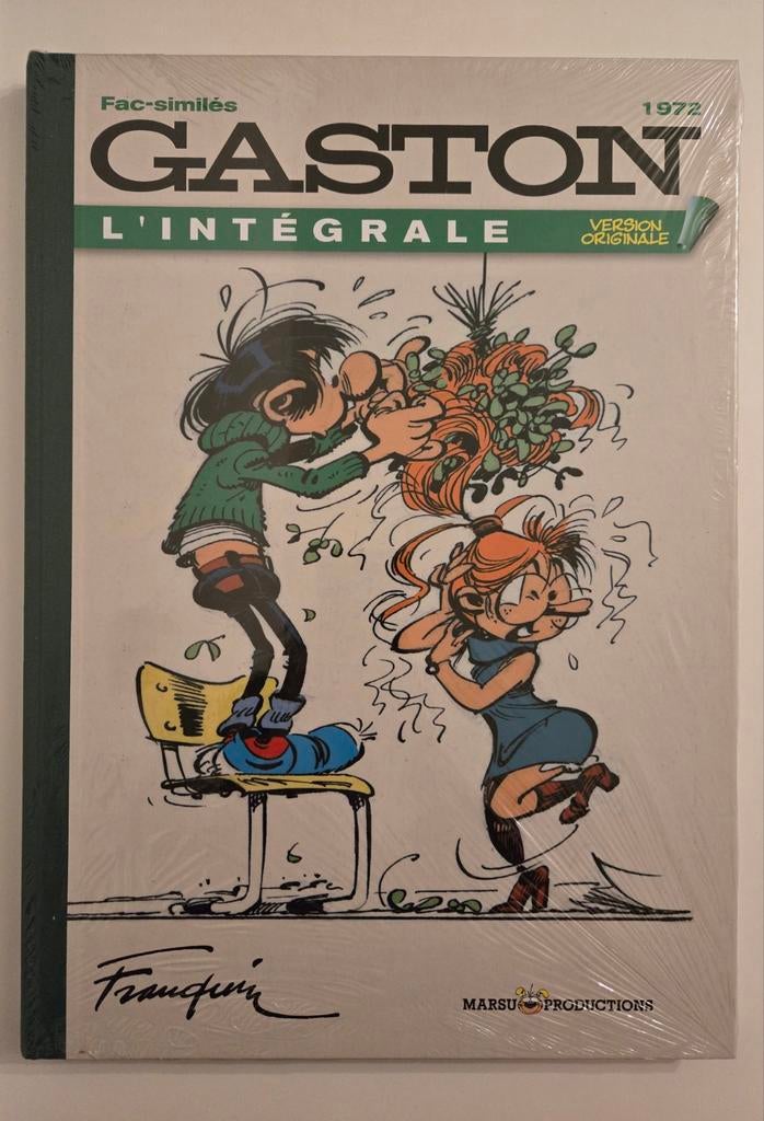 Stripverhaal „Gaston Lagaffe 1972 the integral”., Boeken, Ophalen of Verzenden, Nieuw