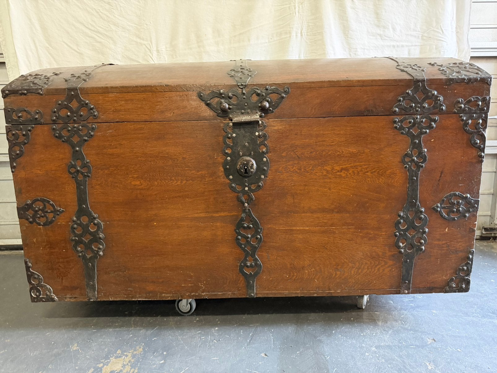 19e Eeuwse Deken Kist een Topper !, Huis en Inrichting, Ophalen, Gebruikt