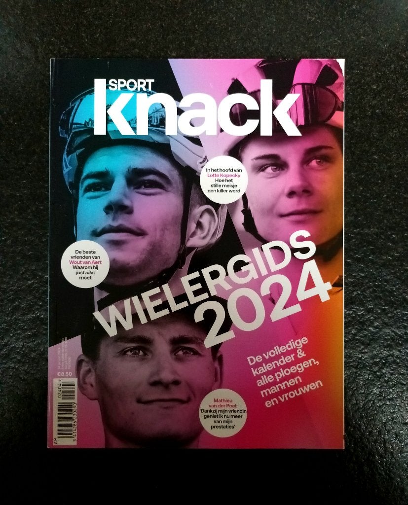 Knack Sport - Wielergids 2024, Ophalen of Verzenden, Zo goed als nieuw, Sport en Vrije tijd