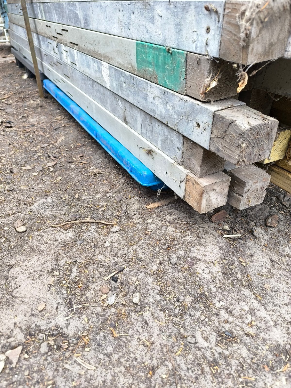 18 pièces de profilés de maçonnerie en aluminium, Bricolage & Construction, Enlèvement, Aluminium