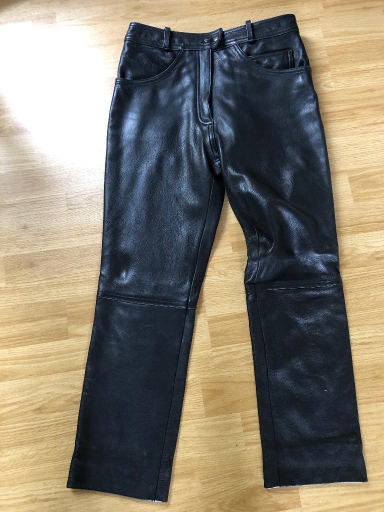 Retro lederen motorbroek (maat 40-42 ), Motoren, Kleding | Motorkleding, Ophalen, Dames, Broek | leer