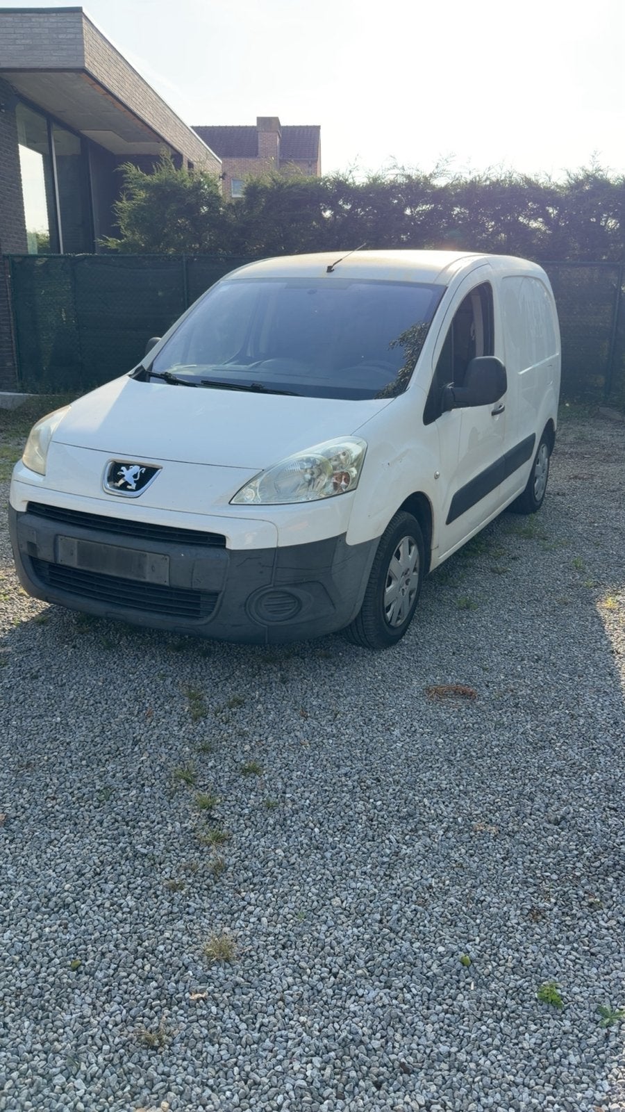 Peugeot partner, Voorwielaandrijving, Stof, Wit, Diesel